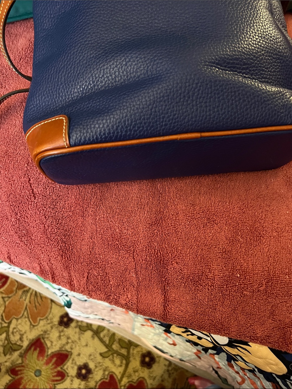 Dooney and Bourke Blue crossbody Bag - Picture 5 of 10